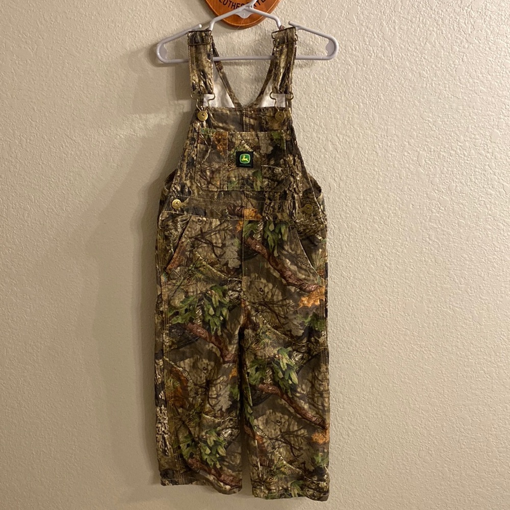 Boys John Deere overalls